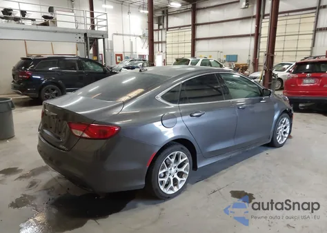 2015 Chrysler 200 C z USA, uszkodzony, nr VIN 1C3CCCEG1FN583352